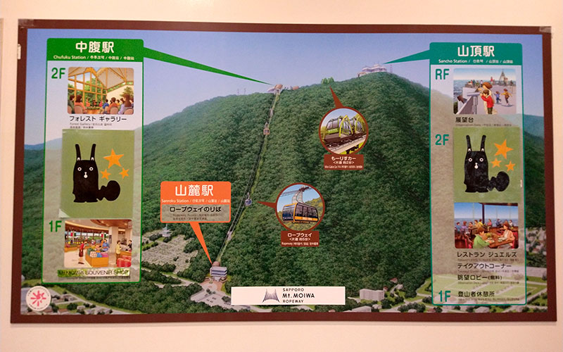 Moiwa-Ropeway-Map